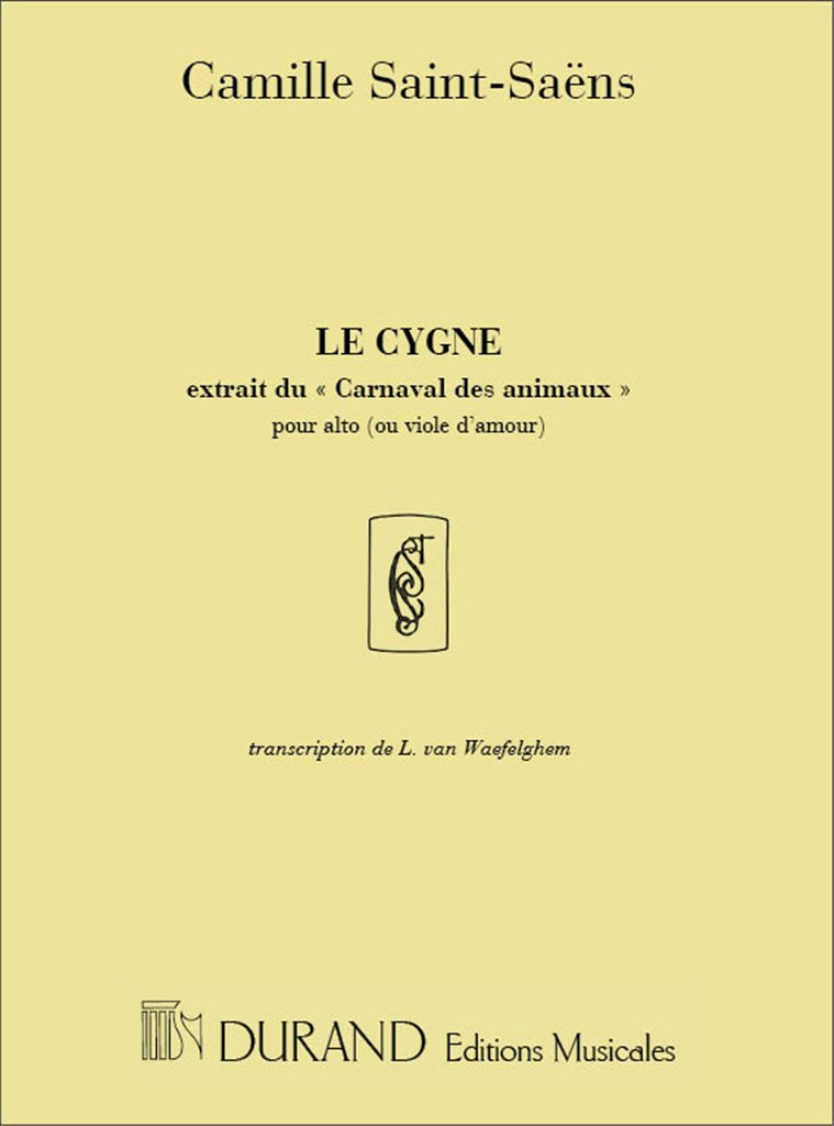 Le Cygne Extrait Du Carnaval Des Animaux